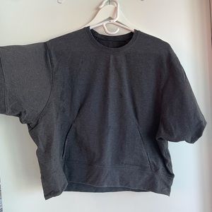 Lululemon crop top sweater t shirt 4